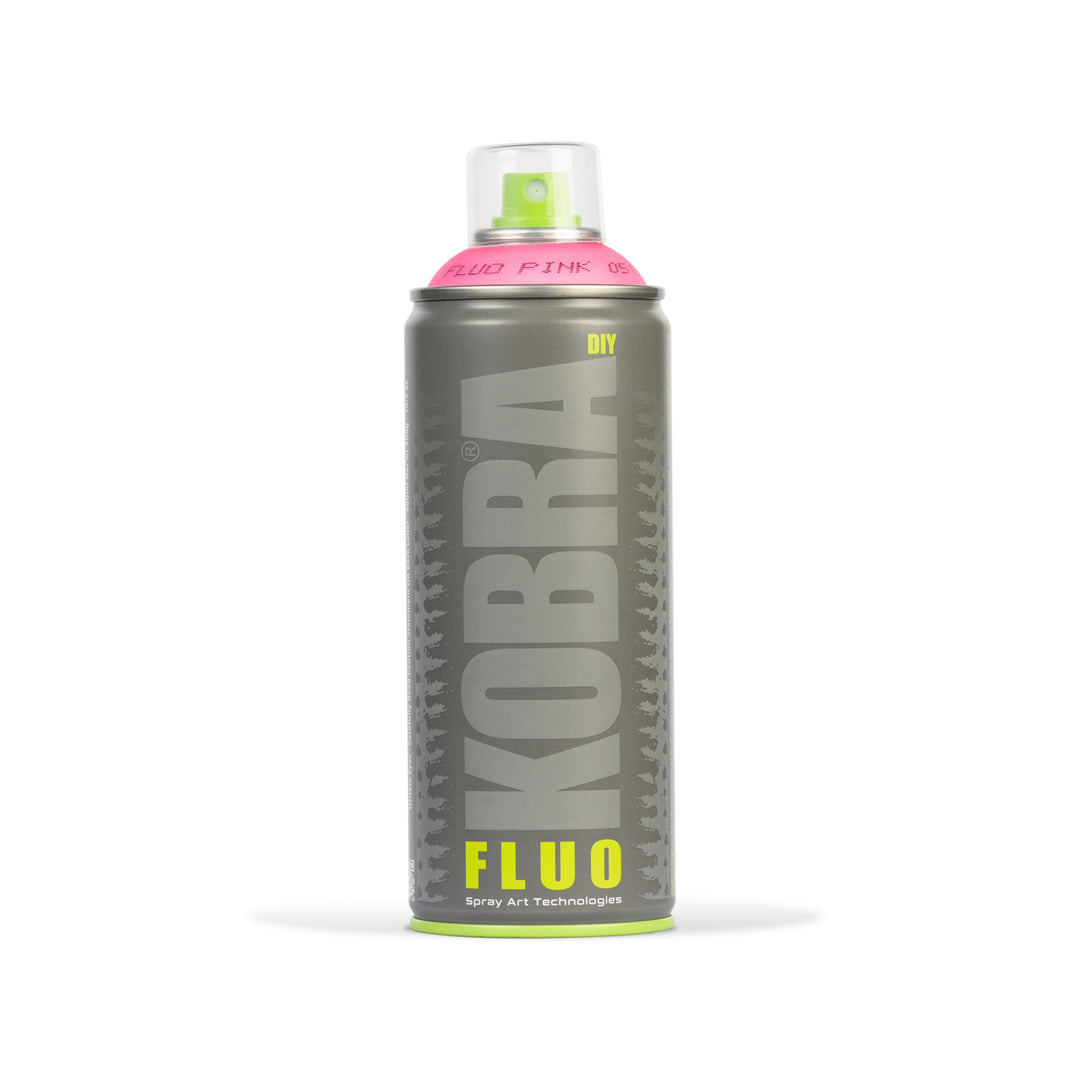 Bombe de peinture Kobra Fluo 400 ml – Pink | Free Ride NC