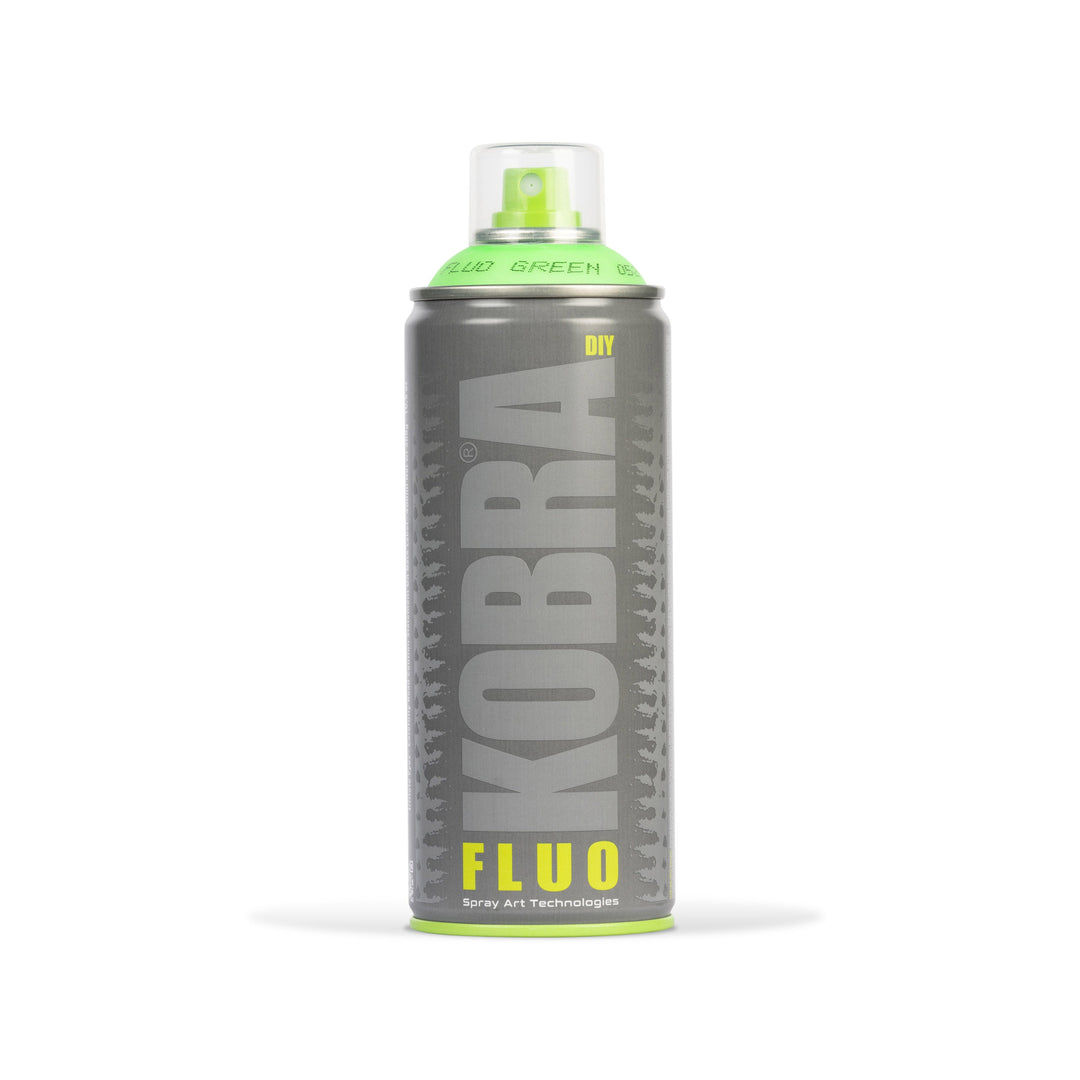 Bombe de peinture Kobra Fluo 400 ml – Green | Free Ride NC