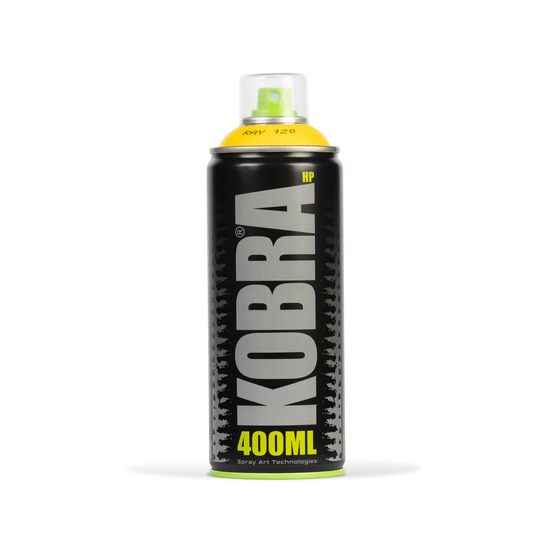 Bombe de peinture Kobra HP 400 ml – Yellow | Free Ride NC