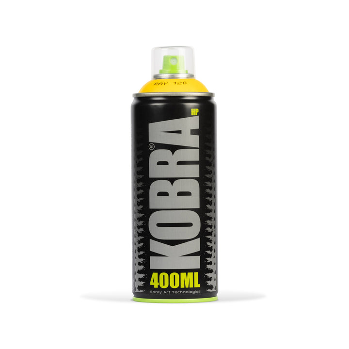 Bombe de peinture Kobra HP 400 ml – Yellow | Free Ride NC