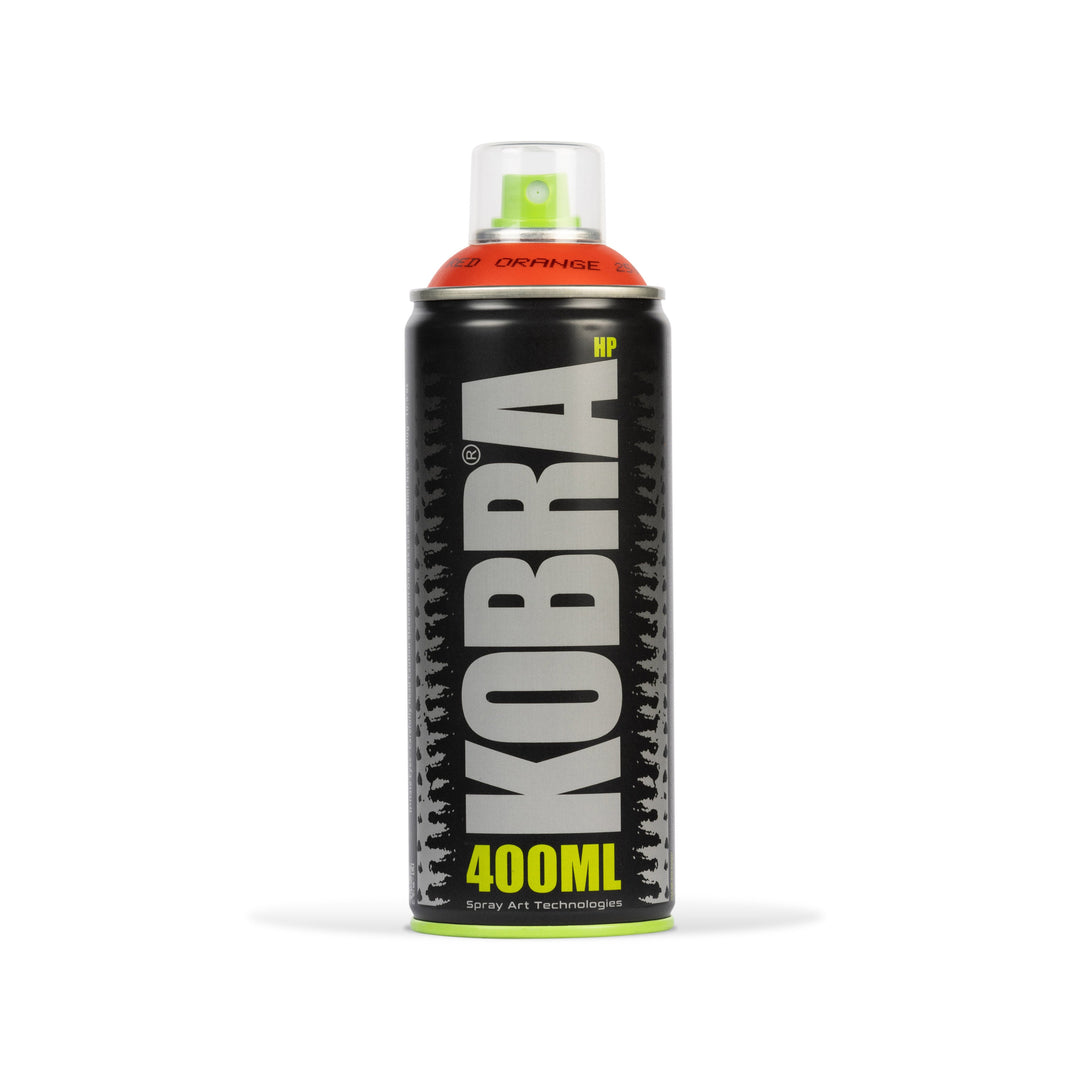 Bombe de peinture Kobra HP 400 ml – Red Orange | Free Ride NC