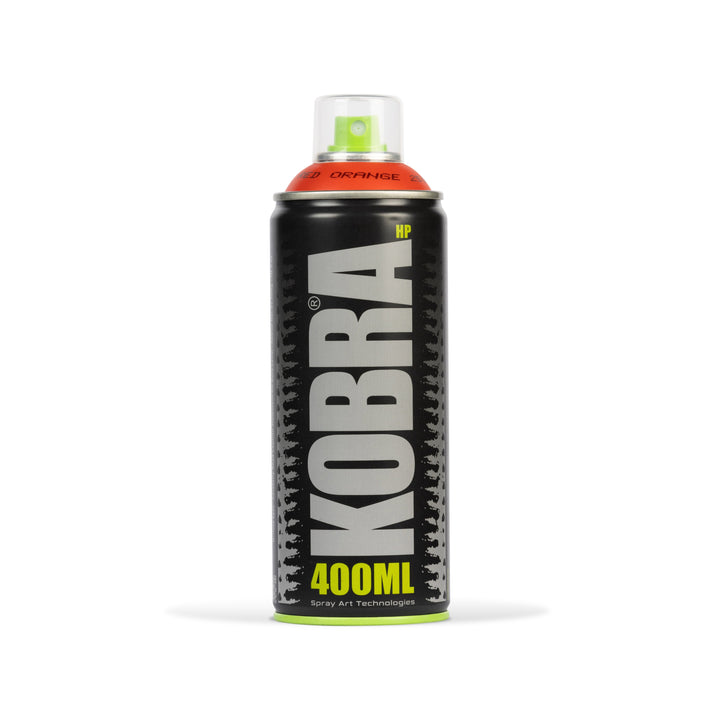 Bombe de peinture Kobra HP 400 ml – Red Orange | Free Ride NC