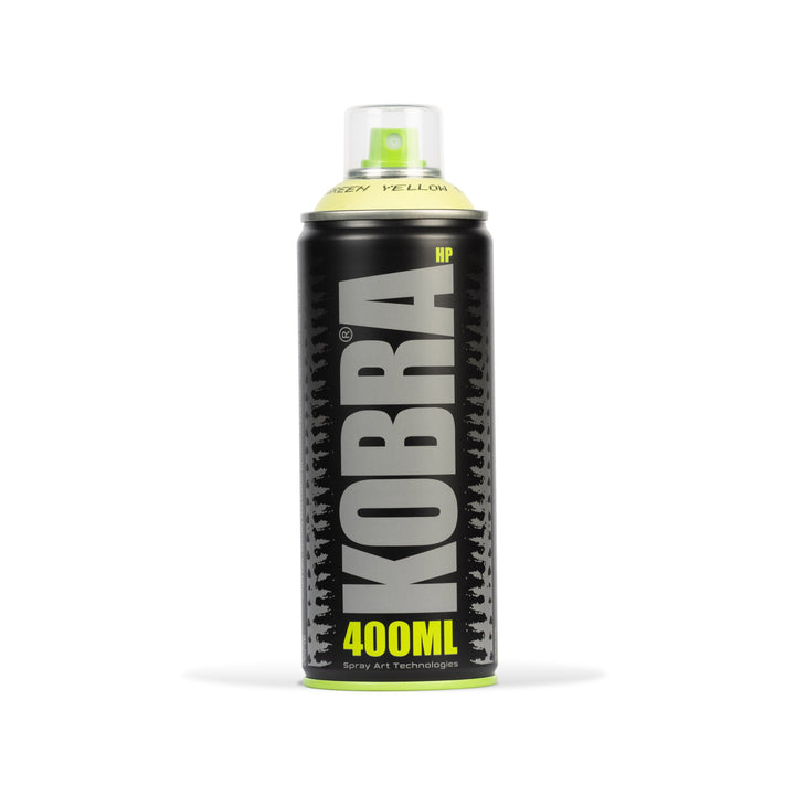 Bombe de peinture Kobra HP 400 ml – Green Yellow | Free Ride NC