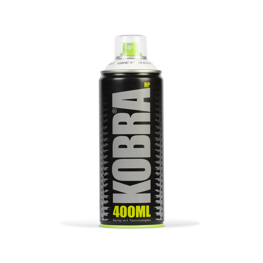Bombe de peinture Kobra HP 400 ml – Light Grey | Free Ride NC