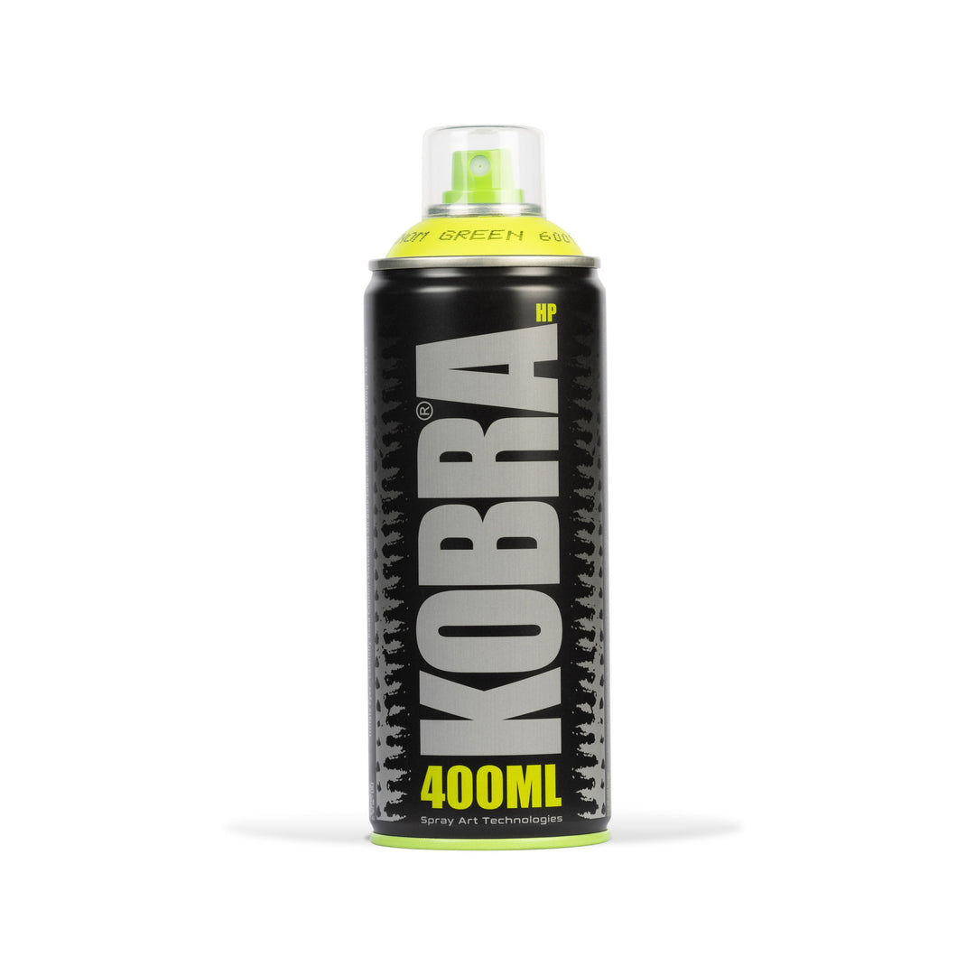 Bombe de peinture Kobra HP 400 ml – Venom Green | Free Ride NC