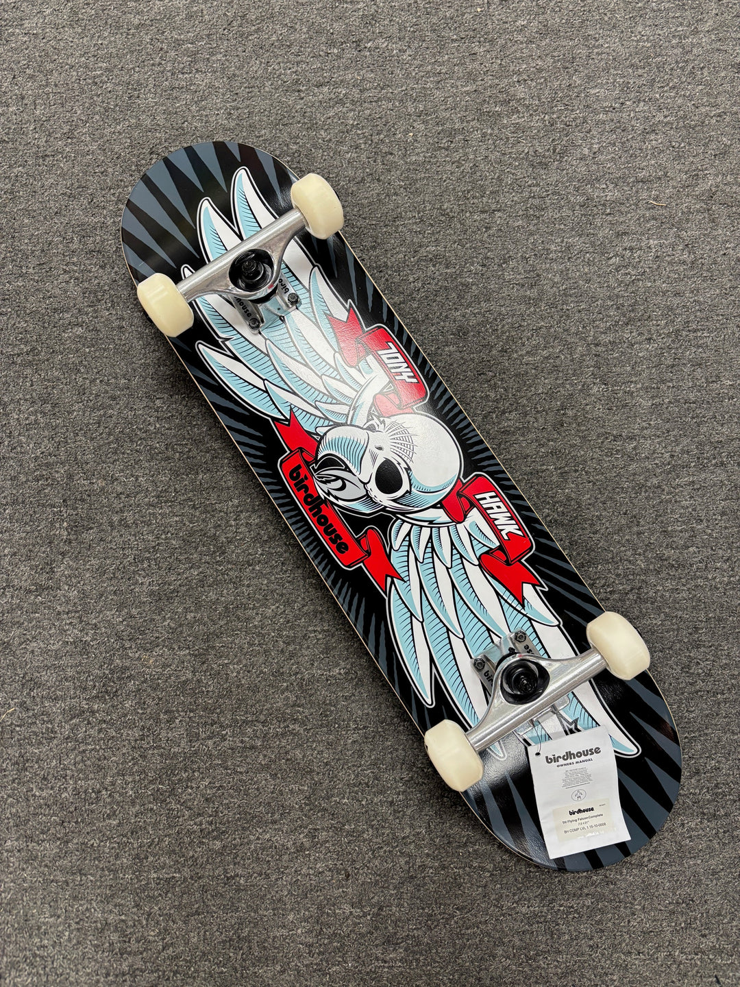 Birdhouse Deck Falcon 2 Red 8.0