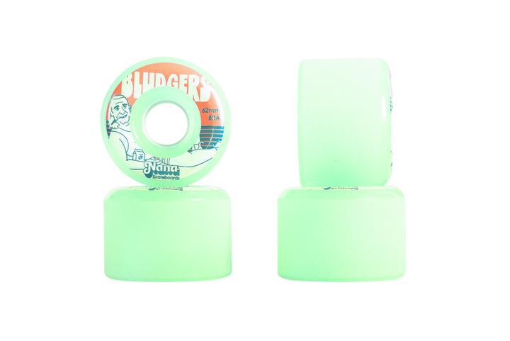 Nana Wheels 62mm Bludgers Lime Cooler