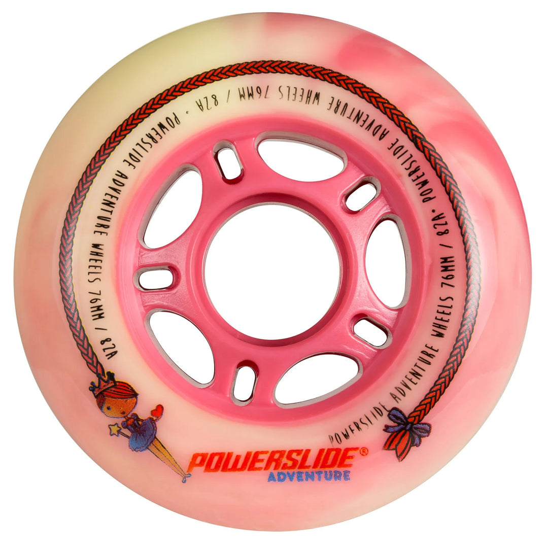 Powerslide Princess Girls 64mm 80a 4 Pack - 64mm / 80a