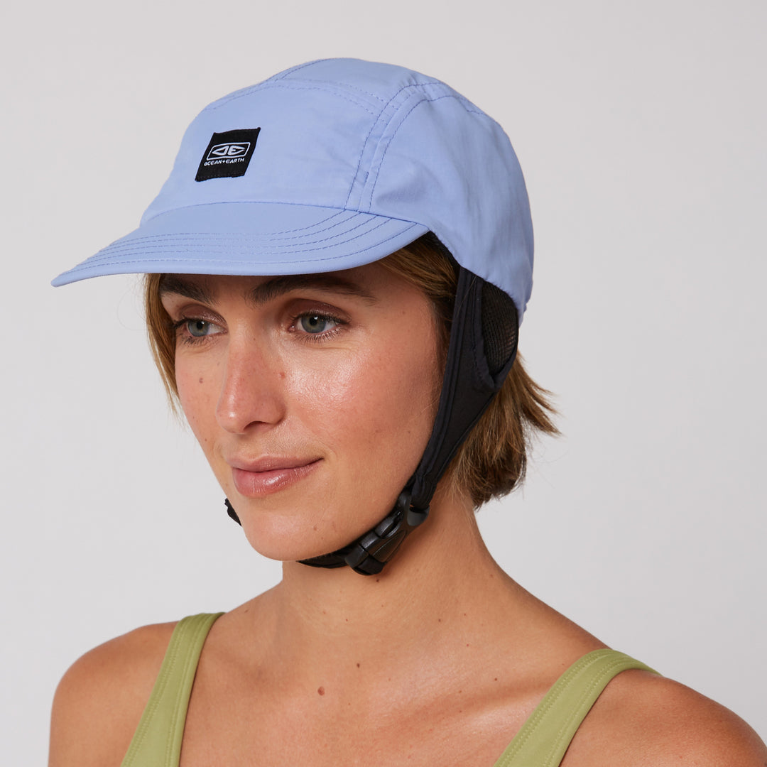 Ocean and Earth  Indo 5 Panel Surf Cap Blue