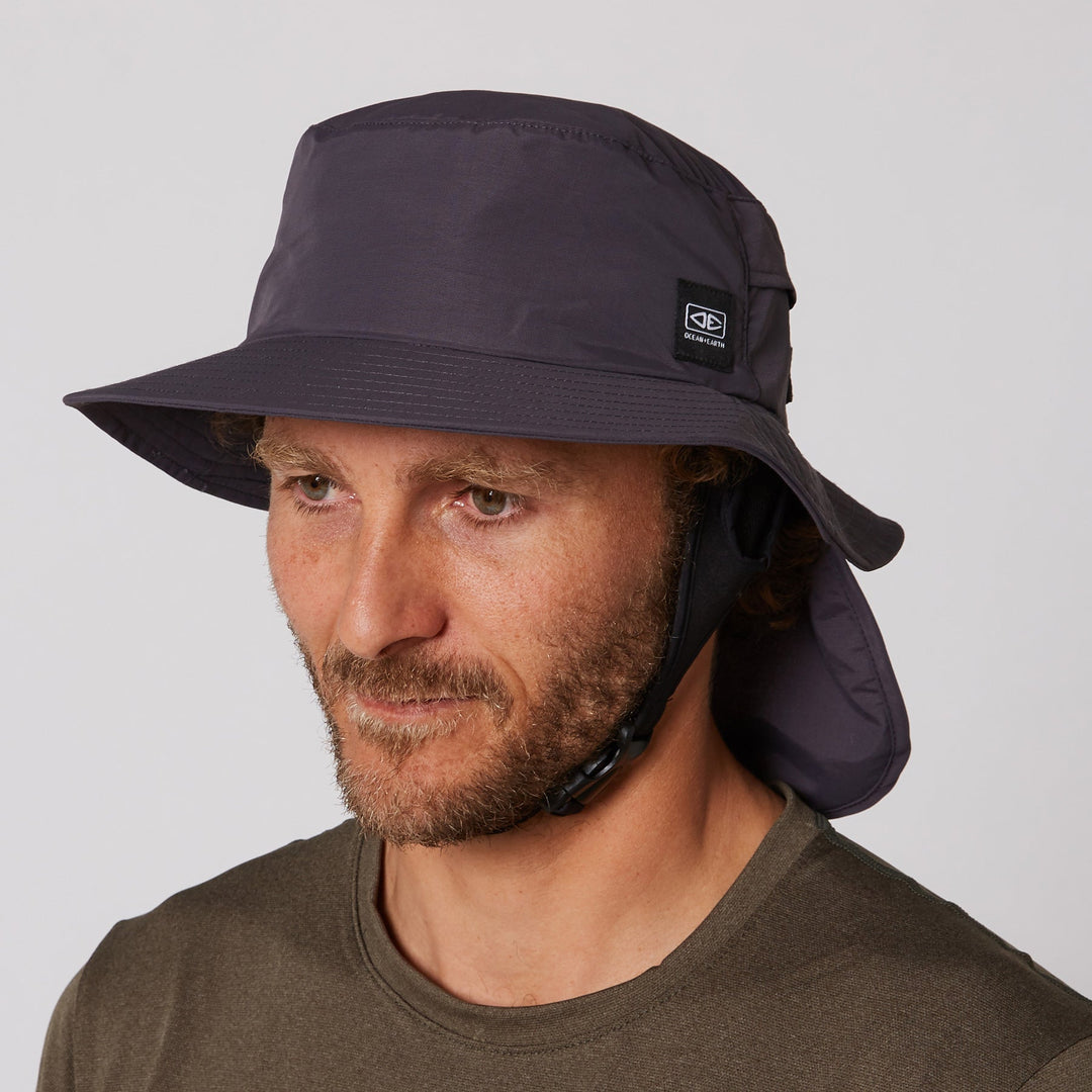 Ocean and Earth  Mens Indo Surf Hat Navy M