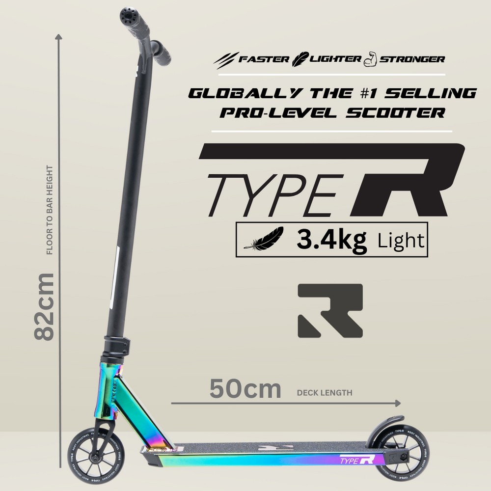 Root Industries Type R Pro Rocket Fuel - dimensions et poids