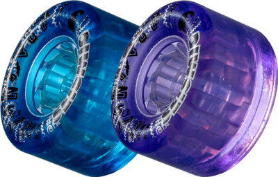 Seismic Wheel Tantrum 72x45mm 82A Crystal Clear Purple - Seismic