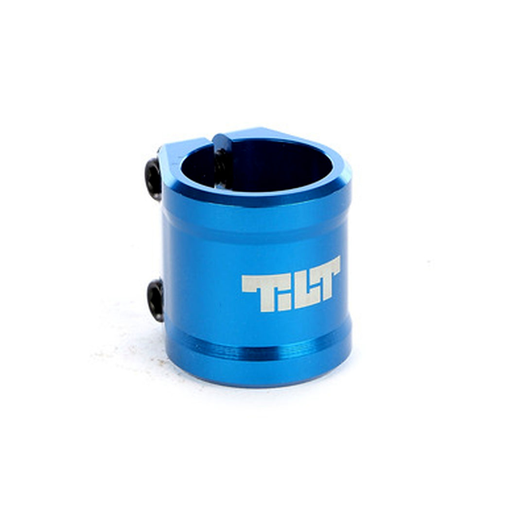 Tilt Arc Double Clamp Blue