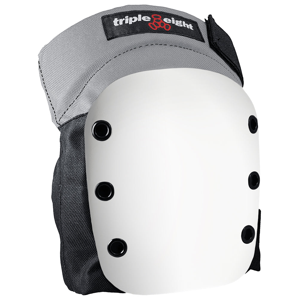 Triple8 Street Knee Pad White Cap