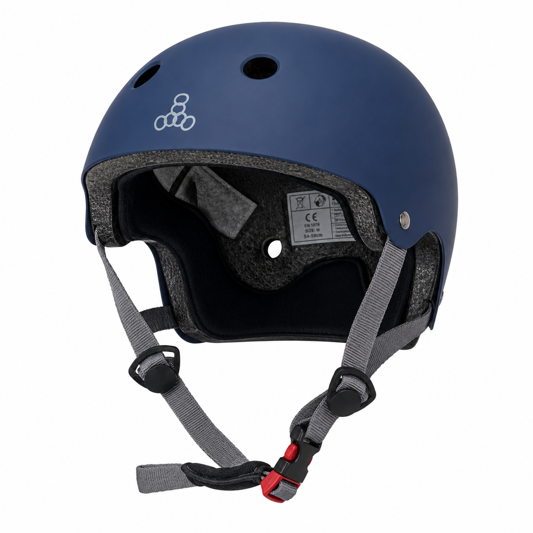 Triple8 Dual C.Helmet Blue Mate S/M