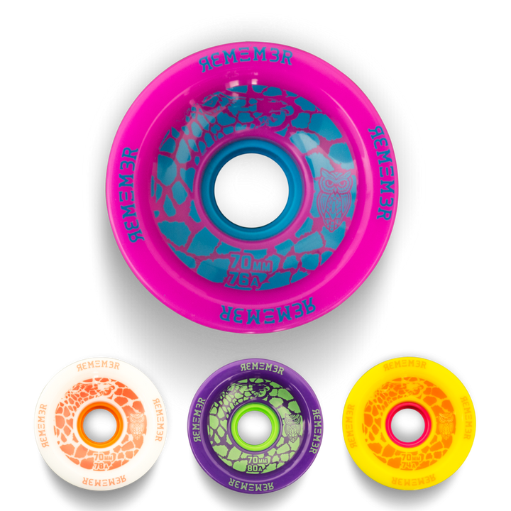 Remember Collective Savannah Slamma Wheels, 70mm 78a - White