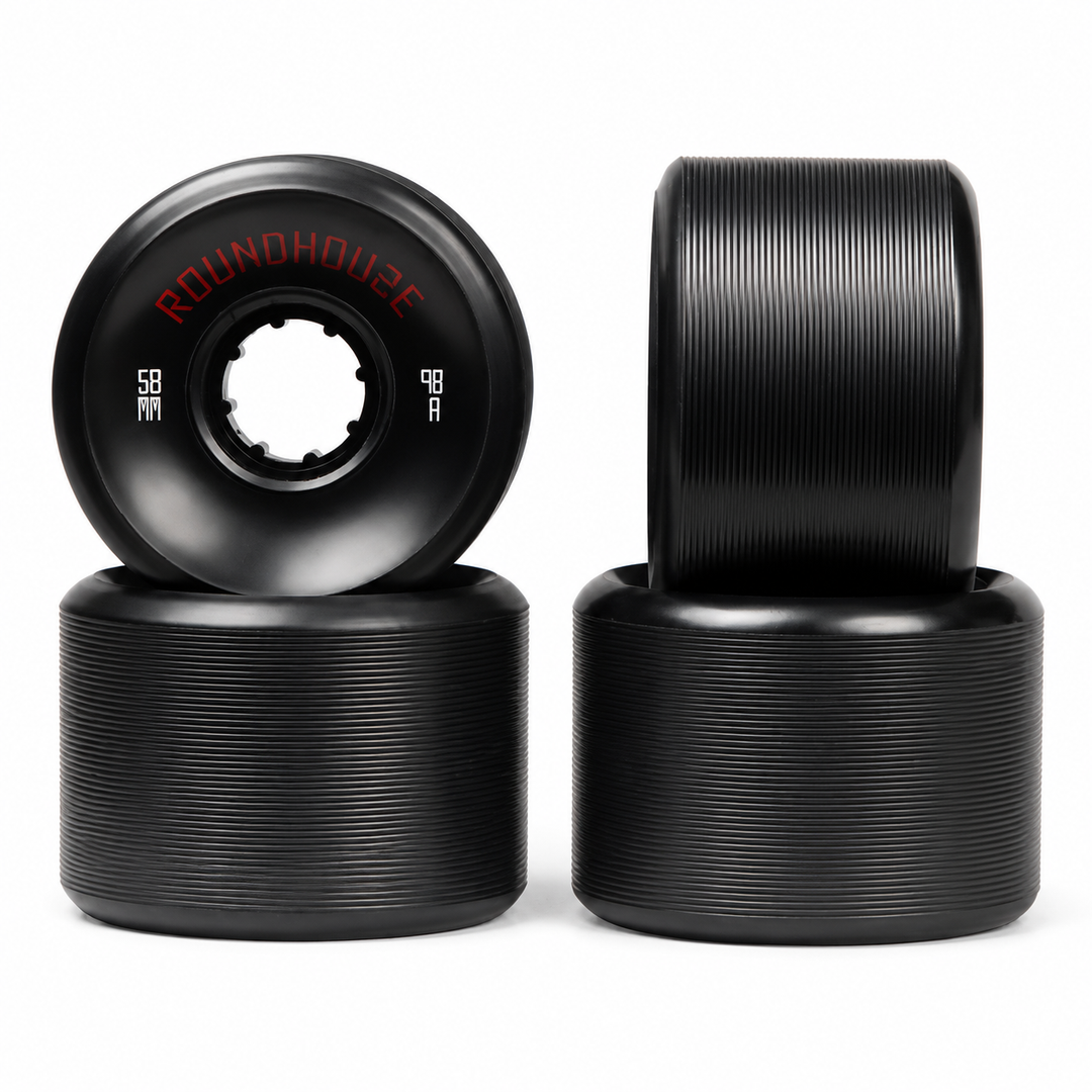Slide Wheels Black70 mm