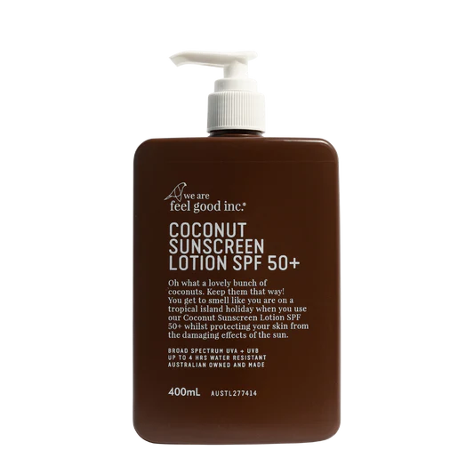 We Are Feel Good Inc. Coconut Sunscreen SPF50+ 400ml