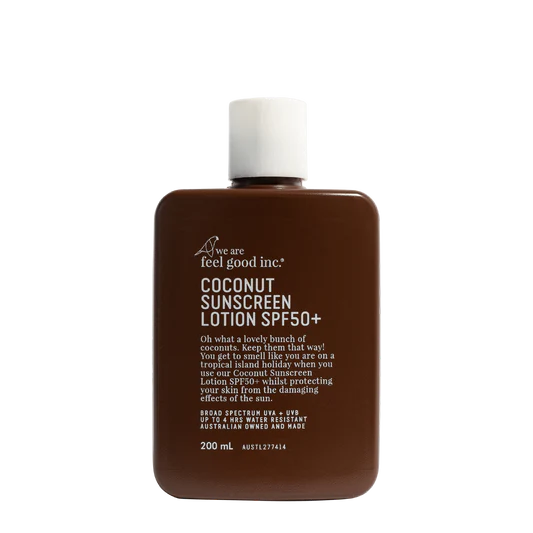 We Are Feel Good Inc. Coconut Sunscreen SPF50+ 200ml