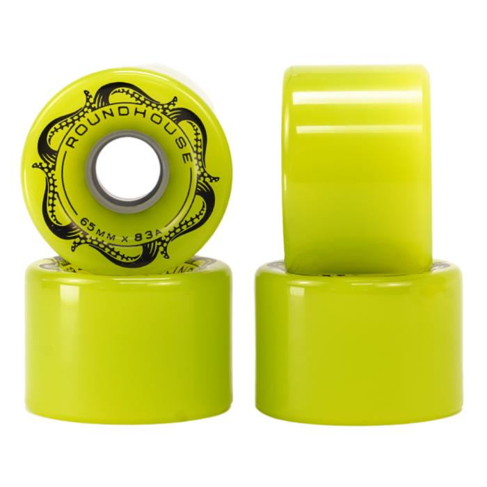 Carver Wheels Round Slick 65mm Gree