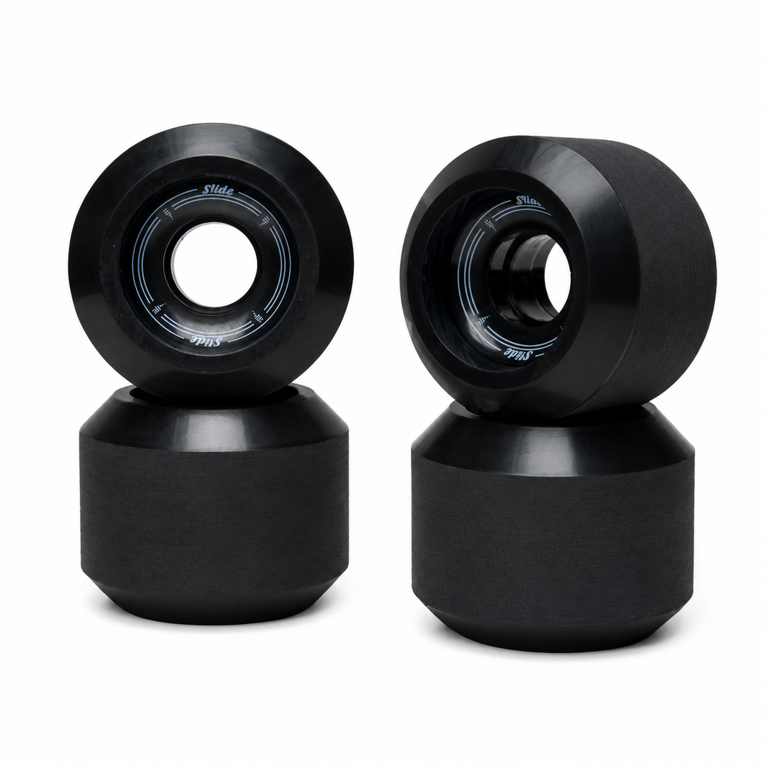 Slide Wheels Black 65 mm