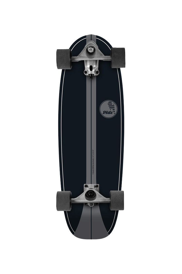 Slide Gussie Onyx 31 pouces surfskate - dessous