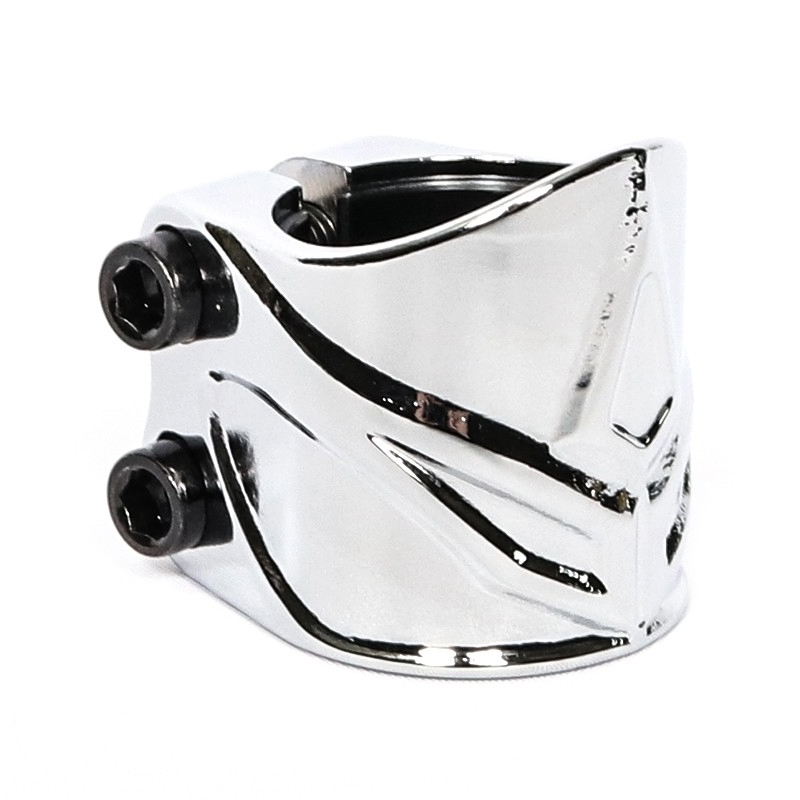 Blunt Clamp 2 Bolts Forged OS Chrome