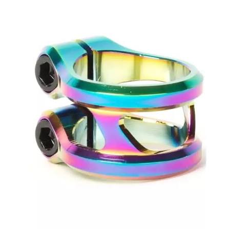 Ethic DTC Sylphe Double Clamp 31.8 Neo Chrome