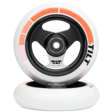Tilt Wheels Stage1 Red Stripe 120x24 mm