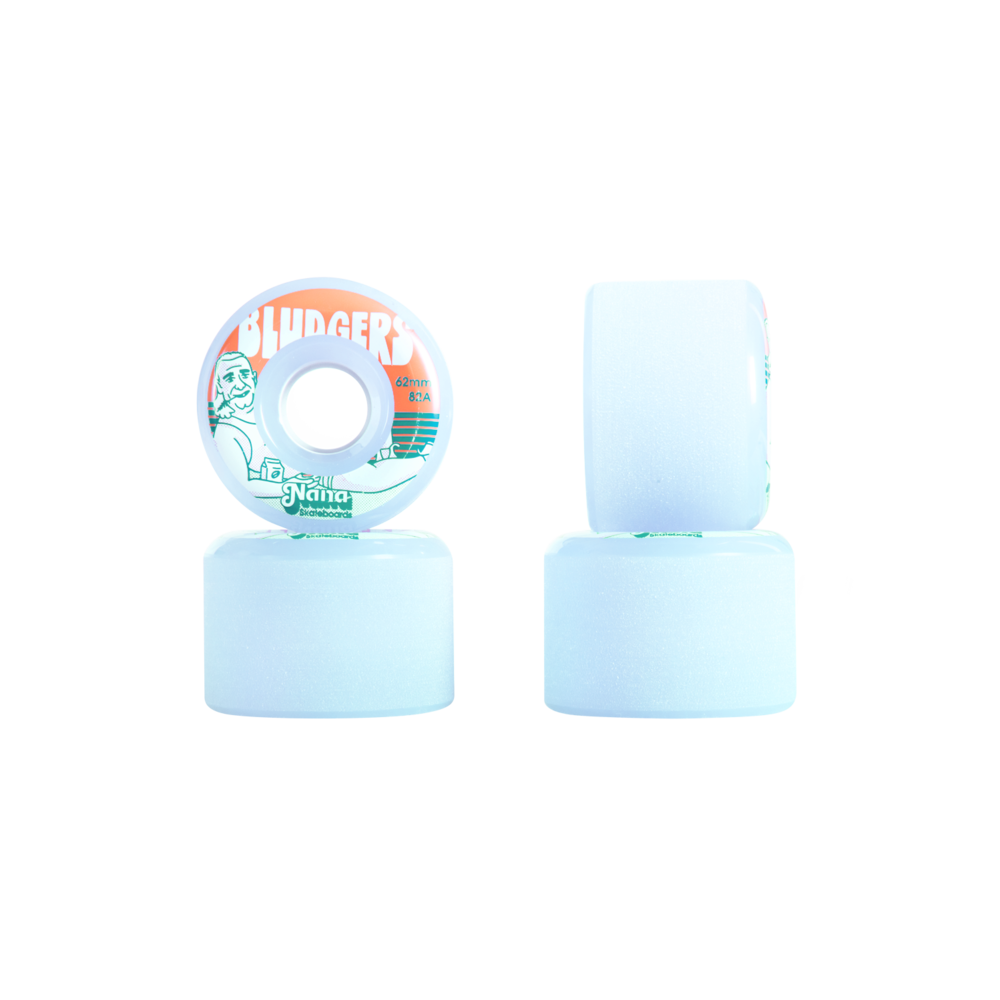 NANA Wheels 69mm Bludgers True Blue