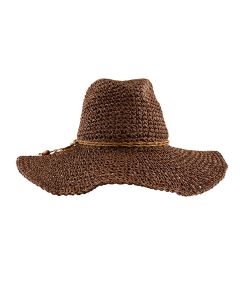 Ocean and Earth Ladies Cebu Straw Hat M/L