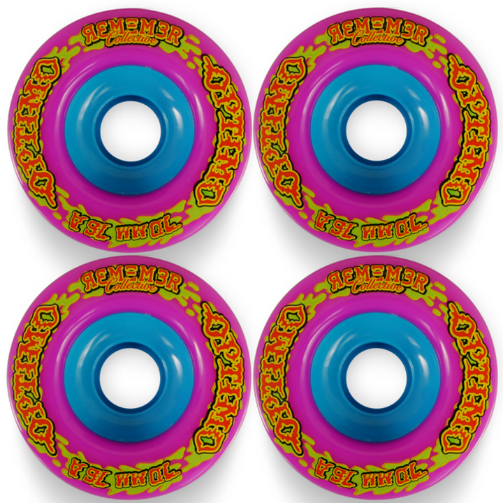 Remember Collective Optimo Wheels, 70mm 76a - Pink