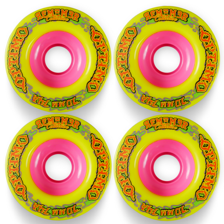 Remember Collective Optimo Wheels, 70mm 74a - Yellow