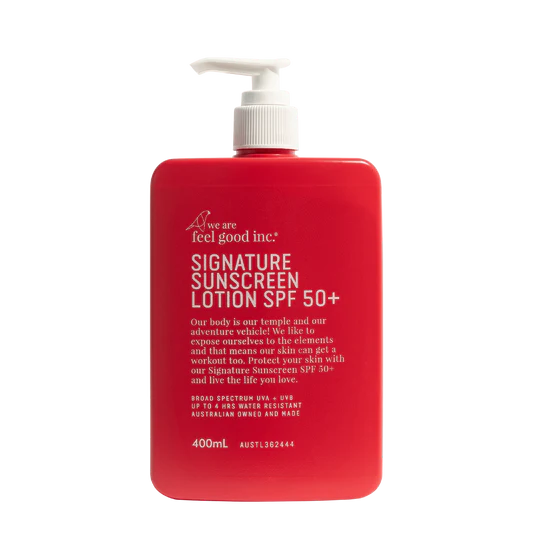 We Are Feel Good Inc. Signature Sunscreen SPF50+ 400ml