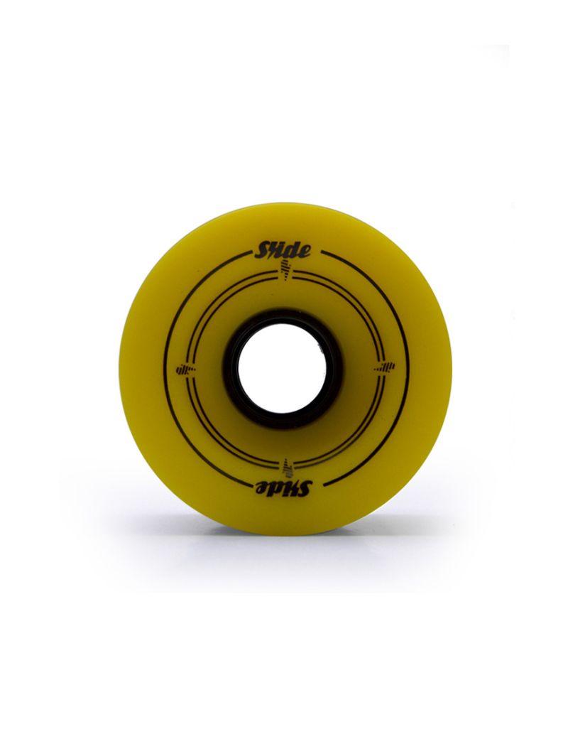 Slide Wheels Lime 70 mm