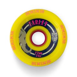 Remember Collective Farley Wheels 72mm 74a Yellow