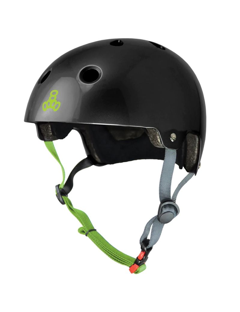 Triple8 Dual C.Helmet Blk Zest XS/S