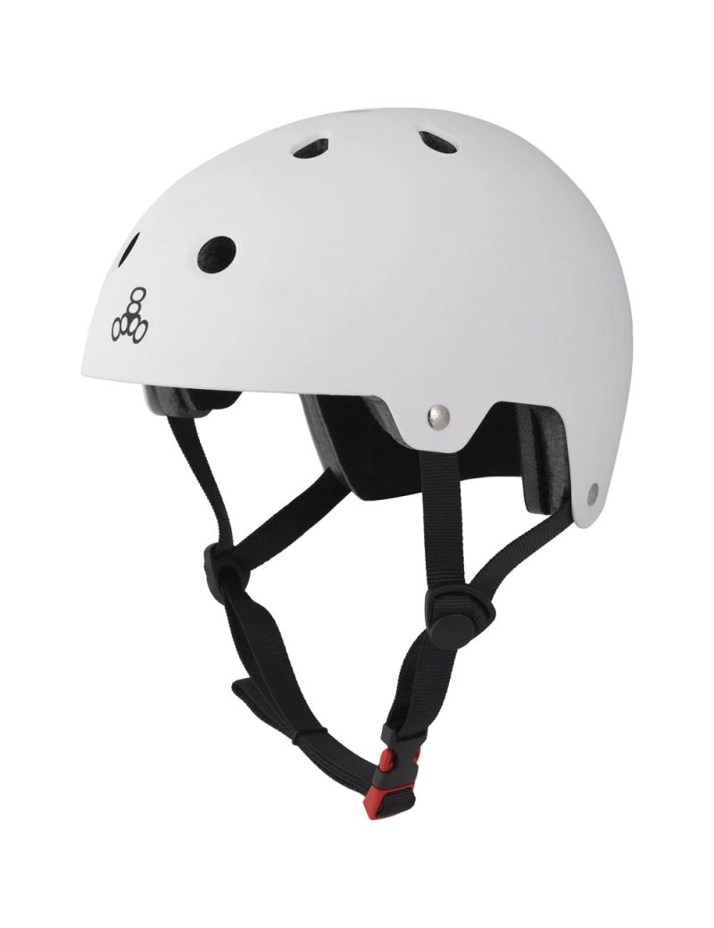 Triple8 Dual C.Helmet White Ma L/XL