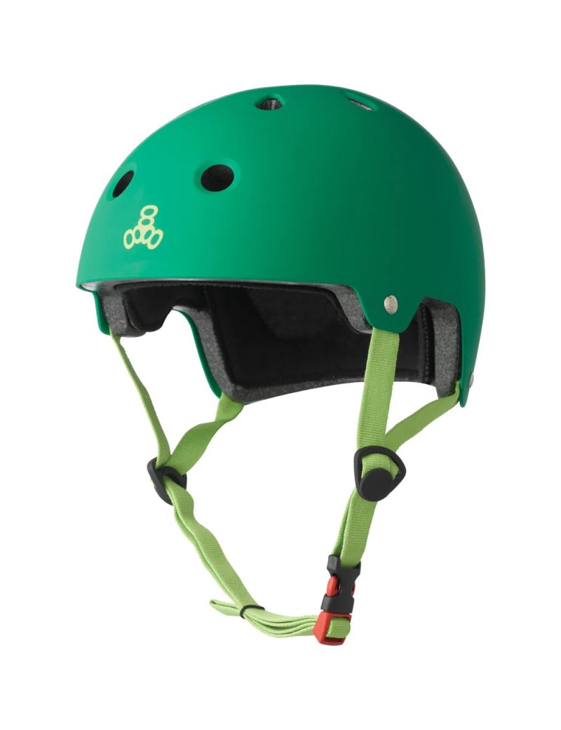 Triple8 Dual C. Helmet Kelly Gr L/X
