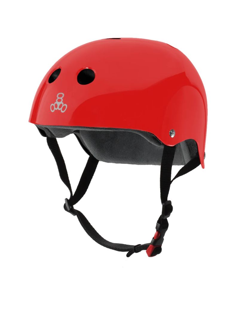 Triple8 TCS Helmet Red Glossy S/M