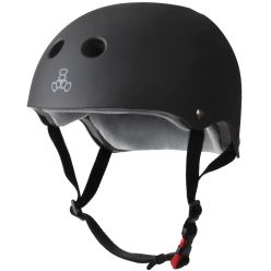 Triple8 TCS Helmet Bla.Rubber L/XL