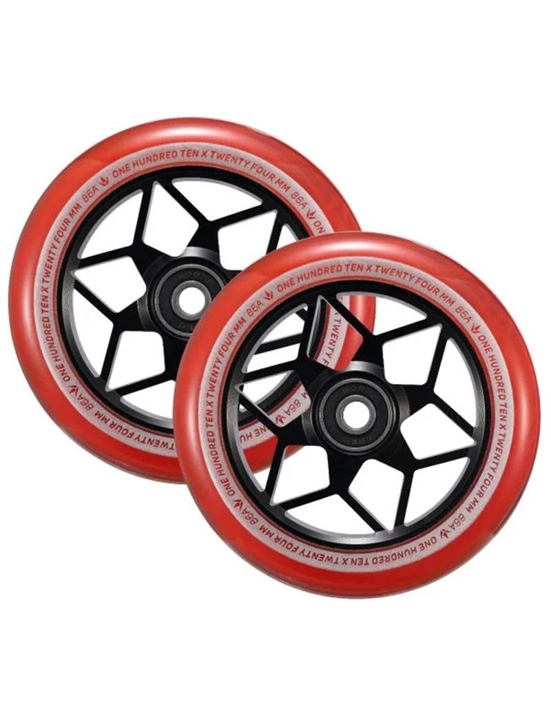 Blunt Wheel Diamond 110mm Smoke Red