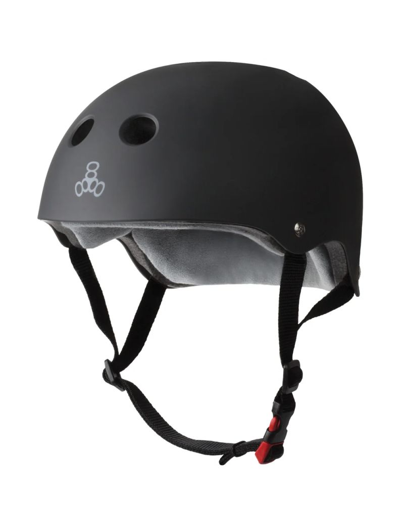 Triple8 TCS Helmet Bla.Rubber S/M