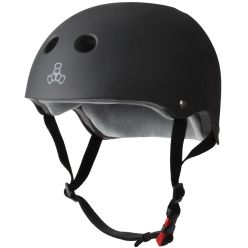 Triple8 TCS Helmet Bla.Rubber XS/S