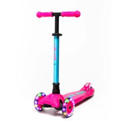 I-Glide Kids Scooter Pink Aqua