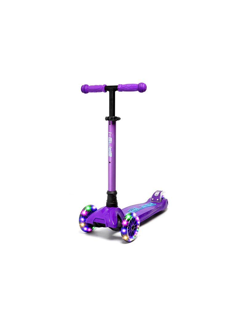 I-Glide Kids Scooter Purple Blue